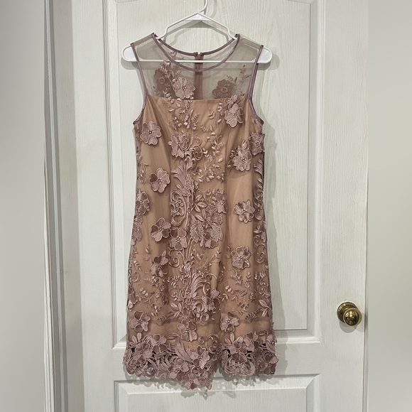 REMOVING SOON FINAL PRICE NWT Decode 1.8 MODCLOTH  SOIREE OF LIFE DRESS IN BLUSH - Picture 1 of 6